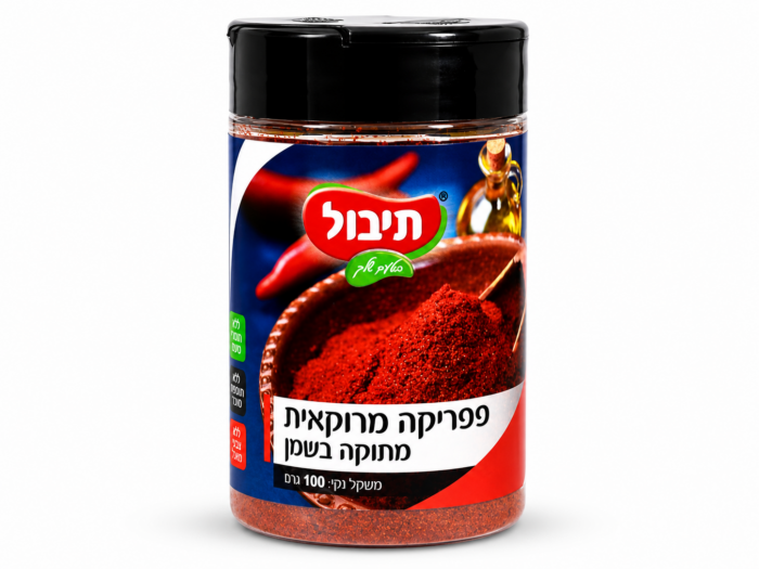 פפריקה מרוקאית מתוקה בשמן